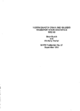North Dakota Grain and Oilseed Transportation Statistics 199293