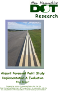 Airport Pavement Paint Study  Implementation  Evaluation