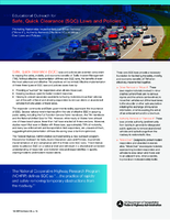 Educational Outreach for Safe Quick Clearance SQC Laws and Policies