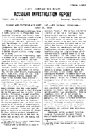 Investigation of Aircraft Accident CHICAGO AND SOUTHERN AIRLINES NEW ORLEANS LOUISIANA 19490313