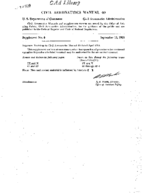 CAM 40 Supplement No 4  Revisions To CAM 40 Dated April 1954