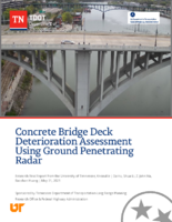Concrete Bridge Deck Deterioration Assessment Using Ground Penetrating Radar