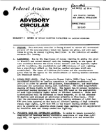 AC 914 Effect of Runway Lighting Facilities on Landing Minimums