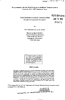 Traffic Simulations on Parallel Computers Using Domain Decomposition Techniques