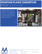 Hybrid Bridge Bents Using PostTensioned Precast Columns for Accelerated Bridge Construction in High Seismic Regions