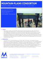 Development of LRFD Recommendations of Driven Piles On Intermediate Geomaterials Research Brief