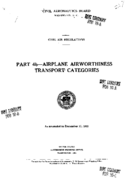 Part 04b Airplane Airworthiness Transport Categories
