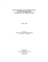 KalokoHonokohau National Historical Park Air Tour Management Plan planning and NEPA scoping document