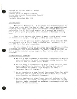 FAA Administrator James B Busey Speeches September 1990