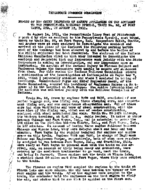 Interstate Commerce Commission Report of the Accident  Investigation Occurring on the PENNSYLVANIA RAILROAD FORT WAYNE IN