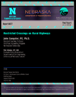 Restricted Crossings on Rural Highways