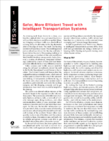Safer More Efficient Travel with Intelligent Transportation Systems