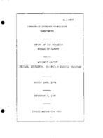 Interstate Commerce Commision Report of the Accident  Investigation Occuring on the CHICAGO MILWAUKEE ST PAUL AND PACIFIC RAILROAD MARION YARD IA