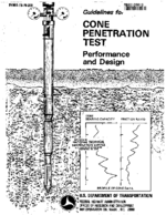 Guidelines for cone penetration test  performance and design