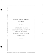 Interstate Commerce Commision Report of the Accident  Investigation Occuring on the PENNSYLVANIA RAILROAD NORTH JACKSON OH