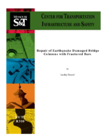 Repair of Earthquake Damaged Bridge Columns with Fractured Bars