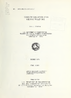 Computer Simulation of an Electric Trolley Bus