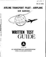 AC 6187A Airline Transport Pilot  Airplane Air Carrier Written Test Guide
