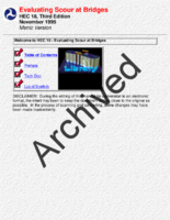 Evaluating scour at bridges