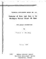 Evaluation of Radar Light Guns In The Washington National Airport IFR Room