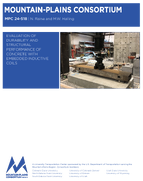 Evaluation of Durability and Structural Performance of Concrete With Embedded Inductive Coils