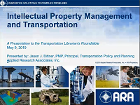 Intellectual Property Management and Transportation