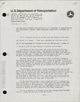 Talking Points Prepared for Delivery by US Secretary of Transportation Neil Goldschmidt Railway Labor Executives Association