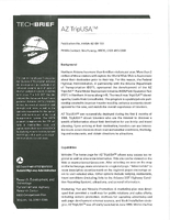 AZ TripUSA Tech Brief