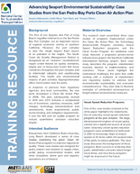 Advancing Seaport Environmental Sustainability Case Studies from the San Pedro Bay Ports Clean Air Action Plan Training Resource