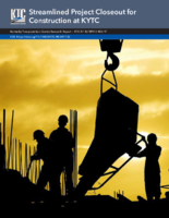 Streamlined project closeout for construction at KYTC