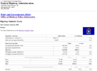 Highway Statistics Series State Statistical Abstracts 2009  Michigan