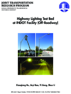 Highway Lighting Test Bed on INDOT Facility OffRoadway