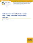 Influence of Powder Activated Carbon PAC in Fly Ash on the Properties of Concrete