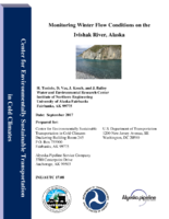 Monitoring Winter Flow Conditions on the Ivishak River Alaska Final Report