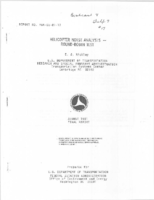 Helicopter noise analysis  roundrobin test