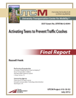 Activating teens to prevent traffic crashes