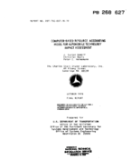 ComputerBased Resource Accounting Model for Automobile Technology Impact Assessment