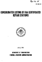 AC 1401D Consolidated Listing of FAA Certificated Repair Stations