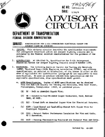 AC 15053457B Specification for L824 Underground Electrical Cables for Airport Lighting Circuits