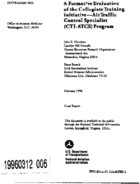 A Formative Evaluation of the Collegiate Training InitiativeAir Traffic Control Specialist CTIATCS Program