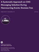 A Systematic Approach on CMS Messaging Selection During Nonrecurring Events Decision Tree