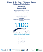 GBeam Bridge Girder Pultrusion Section Design and Optimization