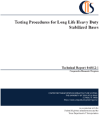 Testing Procedures for Long Life Heavy Duty Stabilized Bases