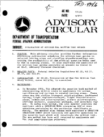 AC 6015A Publication of Revised FAA Written Test Guides