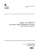 Design Of An ITSLevel Advanced Traffic Management System A Human Factors Perspective