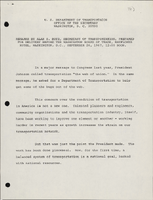 Remarks by Alan S Boyd Secretary of Transportation Prepared for Delivery Before the Washington Board of Trade Washington DC