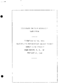 Interstate Commerce Commision Report of the Accident  Investigation Occuring on the CAROLINA AND NORTHWESTERN RAILWAY HUDSON NC