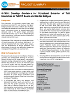 Develop Guidance for Structural Behavior of Tall Haunches in TxDOT Beam and Girder Bridges Project Summary