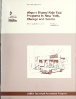 Airport SharedRide Taxi Programs in New York Chicago and Boston