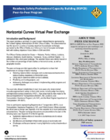 Horizontal Curves Virtual Peer Exchange 201301
